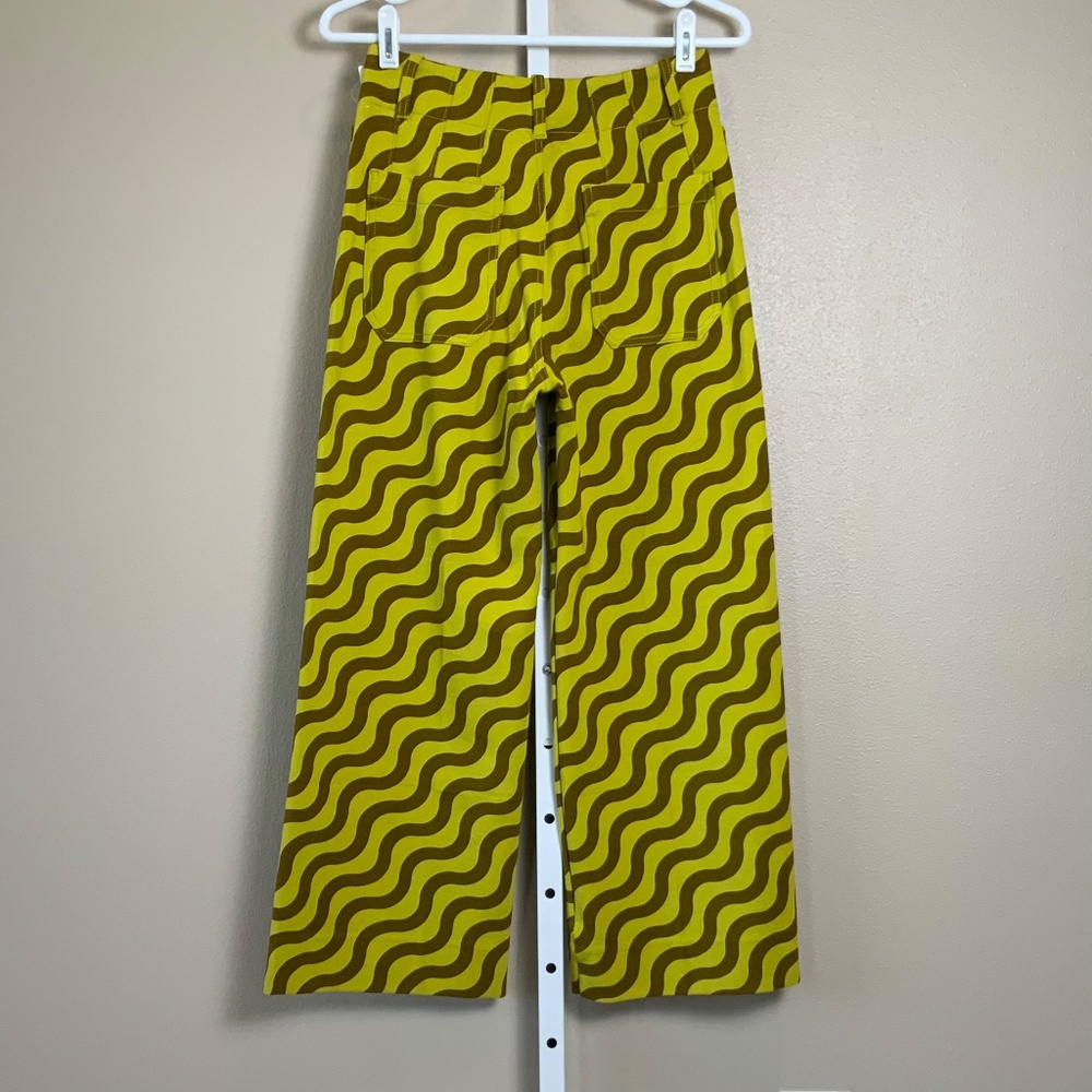 Anthropologie Colette Cropped Wide-Leg Ponte Pants by Maeve - Picture 12 of 16